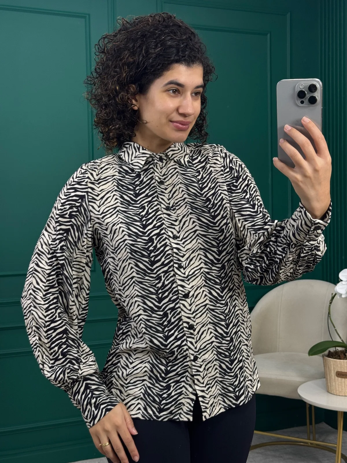 Camisa em Viscose Zebra - Areazul